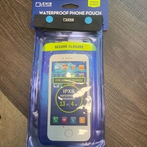 Waterproof Phone Pouch - Blue